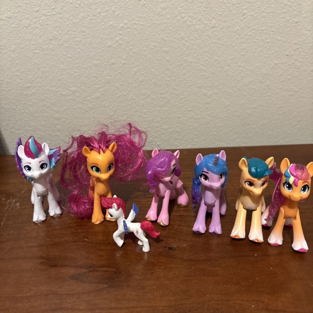 My Little Pony A New Generation Gen 5 Best Movie Friends Hasbro 2021 Lot Of 7